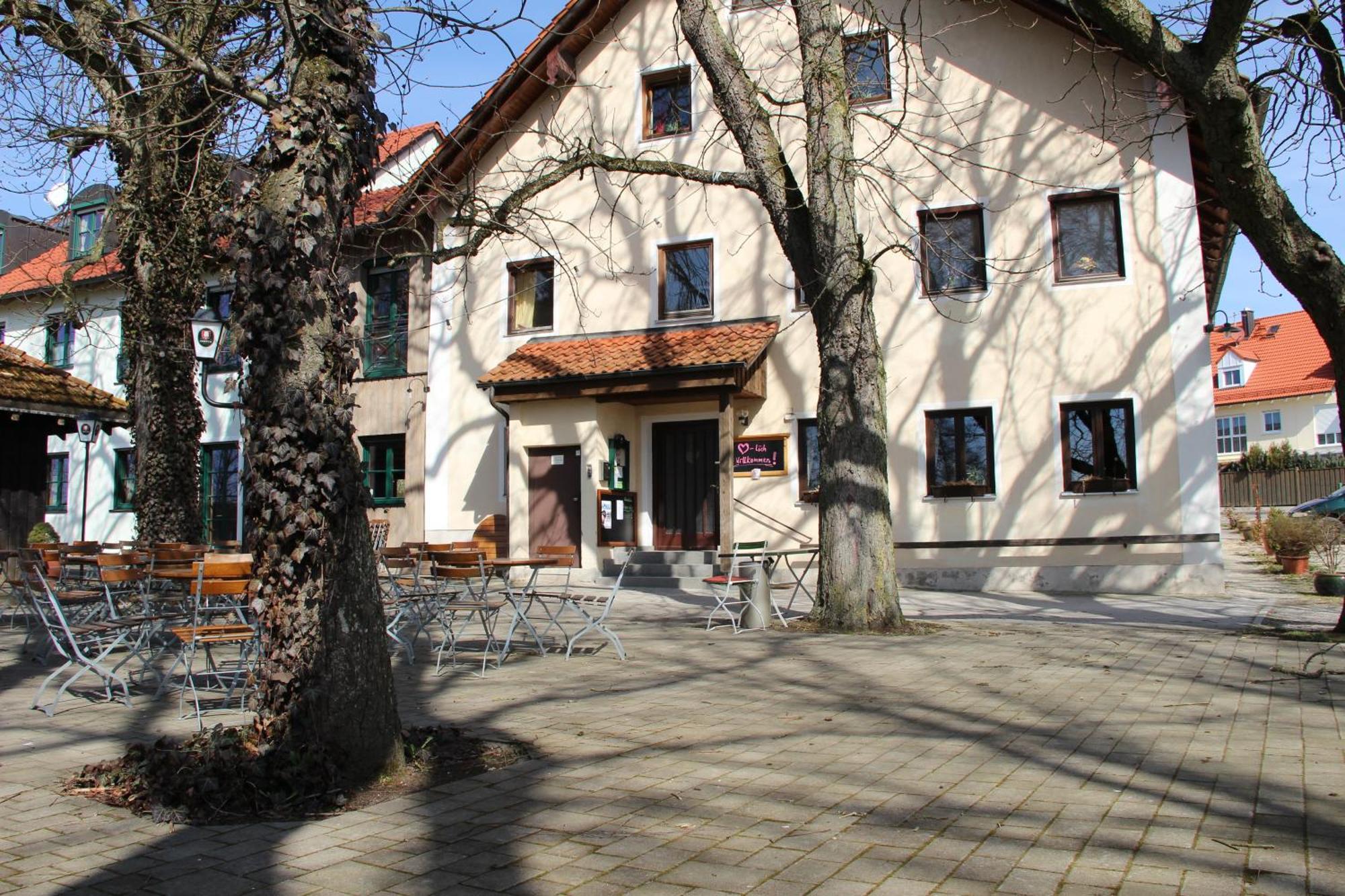 Gasthof Zur Post Schwabhausen bei Dachau Bagian luar foto