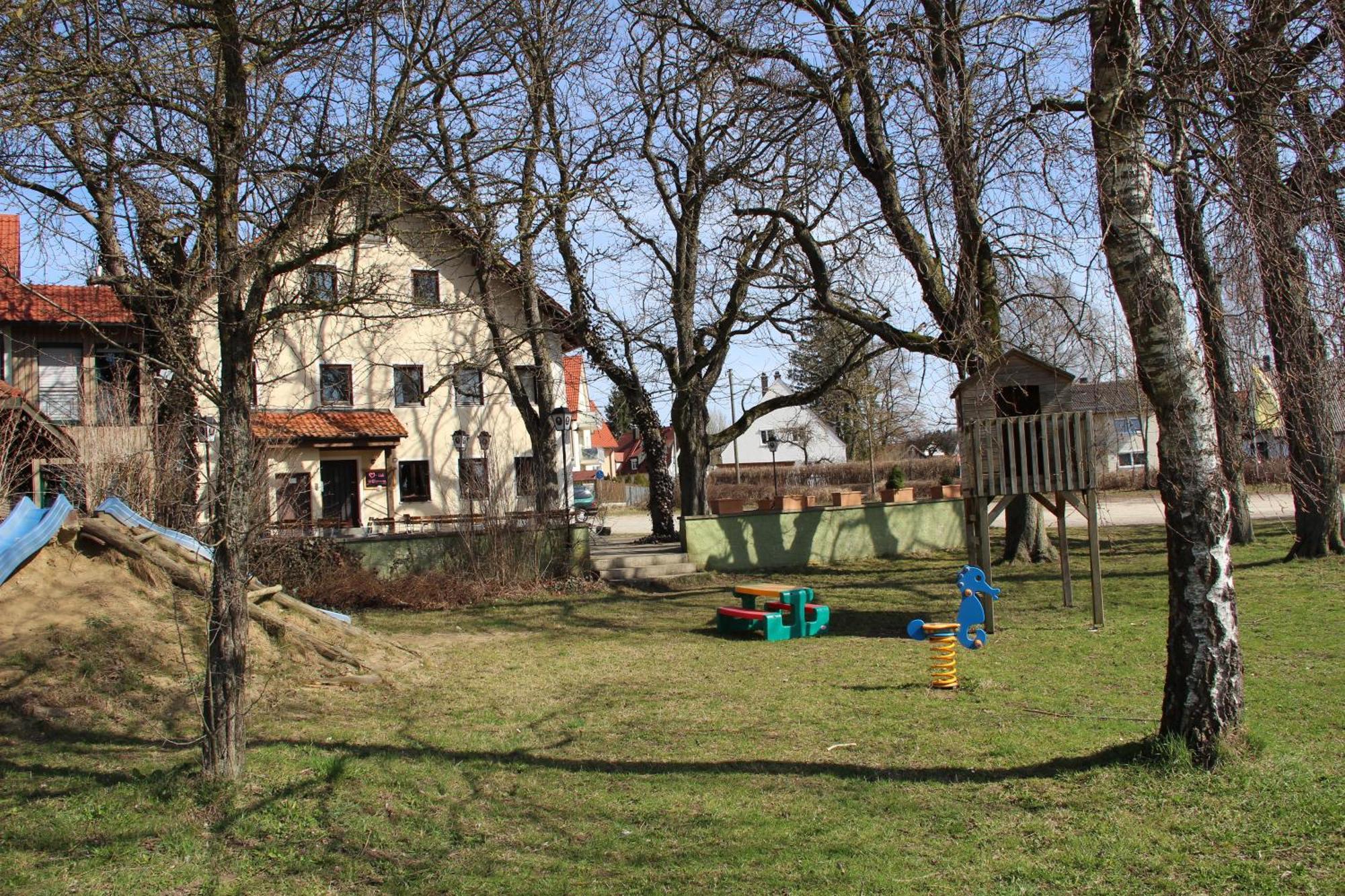 Gasthof Zur Post Schwabhausen bei Dachau Bagian luar foto